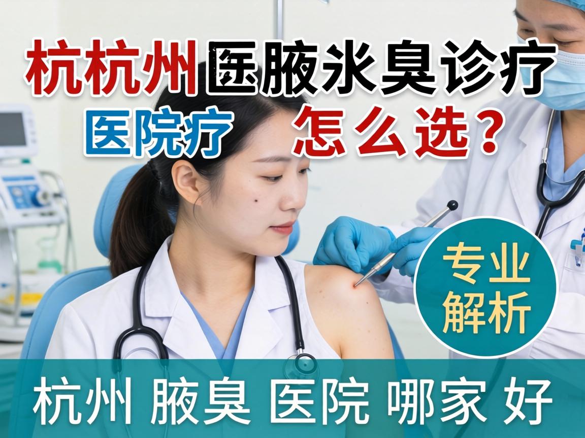 杭州腋臭诊疗医院怎么选?专业解析杭州腋臭医院哪家好 杭州腋臭诊疗医院怎么选?专业解析杭州腋臭医院哪家好