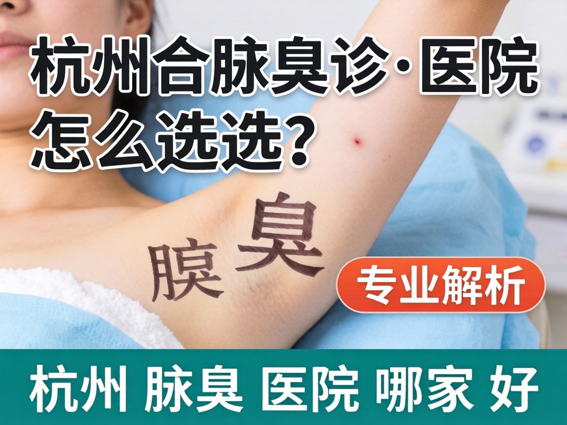杭州腋臭诊疗医院怎么选?专业解析杭州腋臭医院哪家好 杭州腋臭诊疗医院怎么选?专业解析杭州腋臭医院哪家好