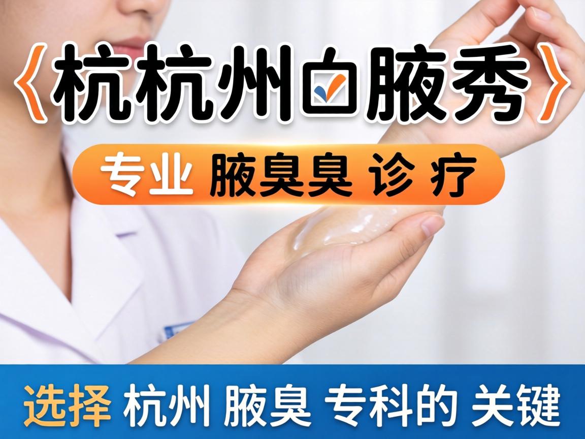 杭州腋秀解析,专业腋臭诊疗,选择杭州腋臭专科的关键 杭州腋秀解析,专业腋臭诊疗,选择杭州腋臭专科的关键