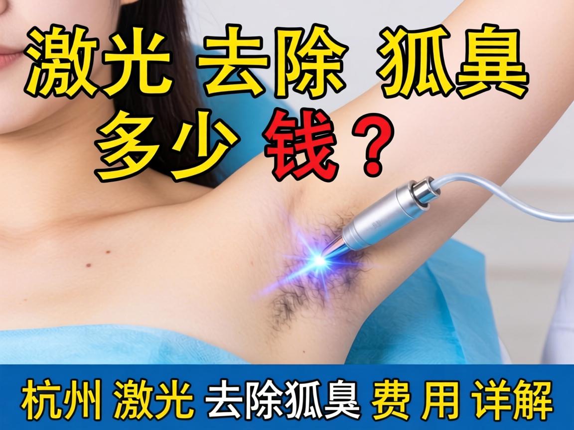 激光去除狐臭多少钱？杭州激光去除狐臭费用详解