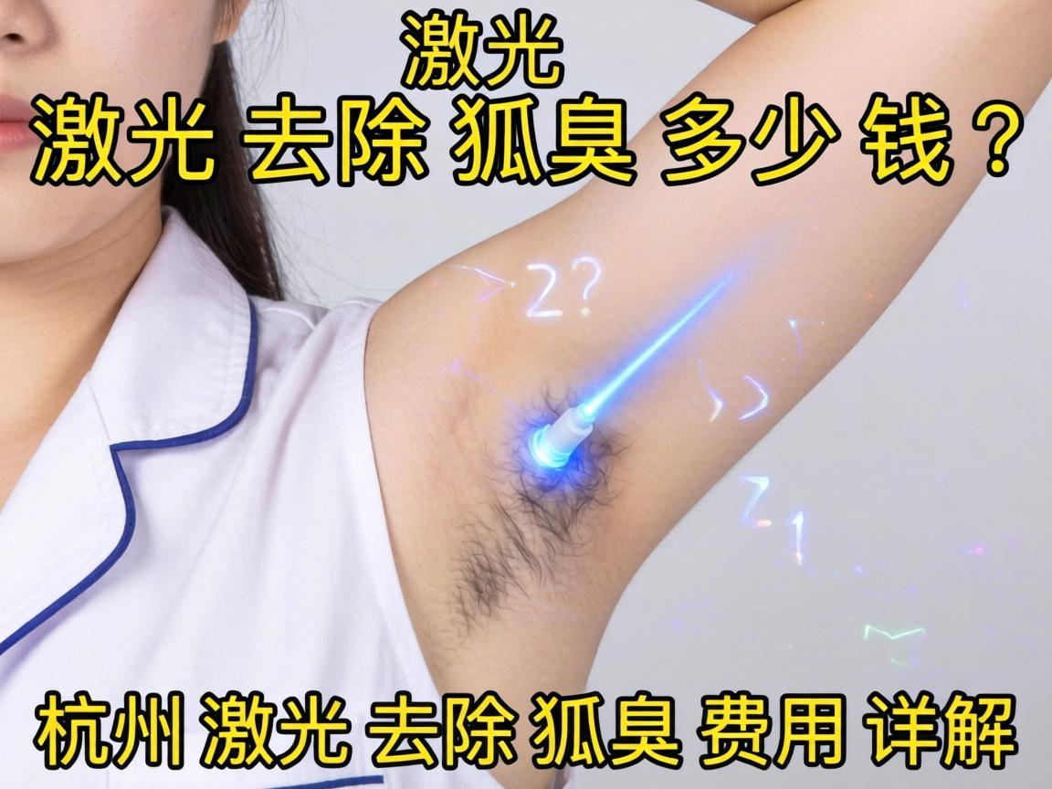 激光去除狐臭多少钱？杭州激光去除狐臭费用详解