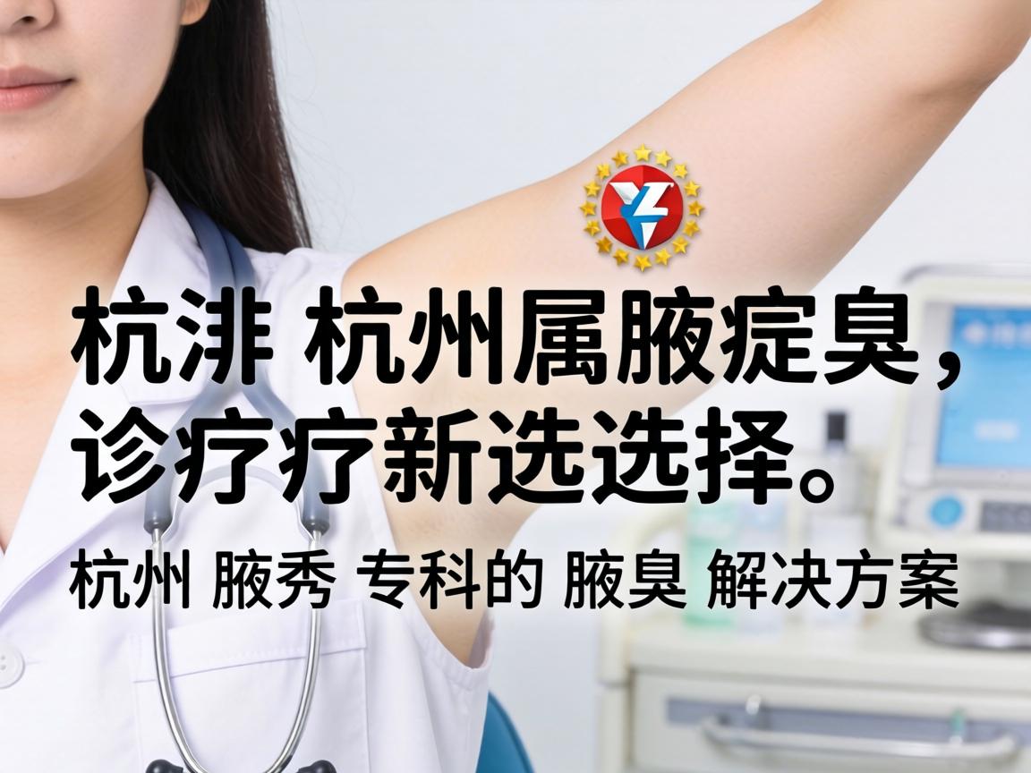 杭州腋臭诊疗新选择，杭州腋秀专科的腋臭解决方案
