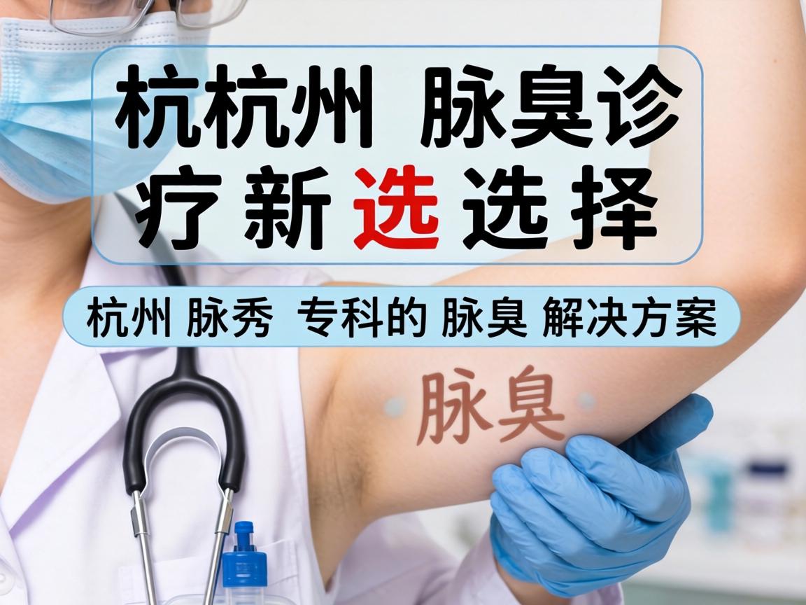 杭州腋臭诊疗新选择，杭州腋秀专科的腋臭解决方案