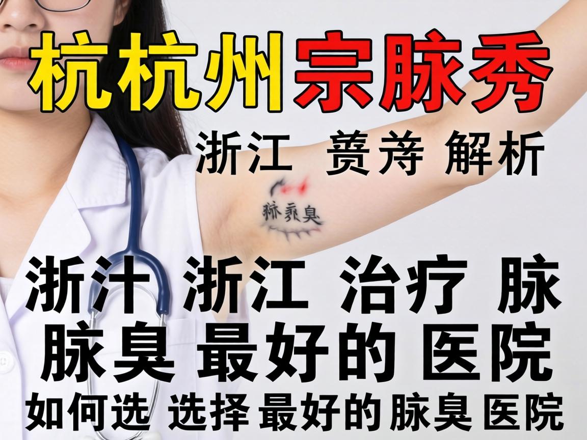 杭州腋秀解析，浙江治疗腋臭最好的医院，如何选择最好的腋臭医院