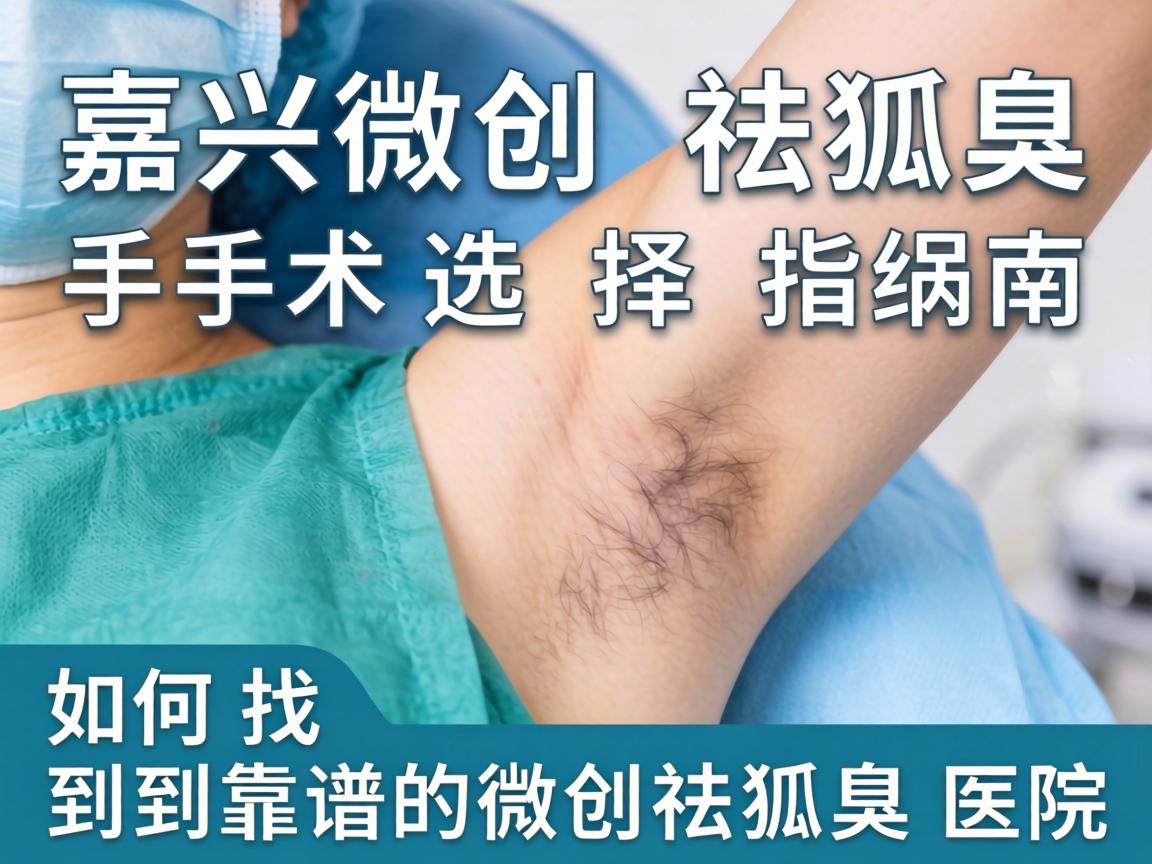 嘉兴微创祛狐臭手术选择指南，如何找到靠谱的微创祛狐臭医院
