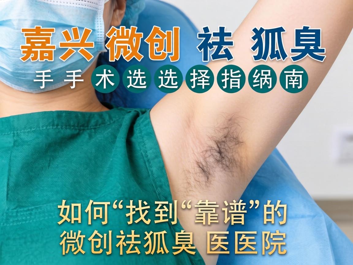 嘉兴微创祛狐臭手术选择指南，如何找到靠谱的微创祛狐臭医院