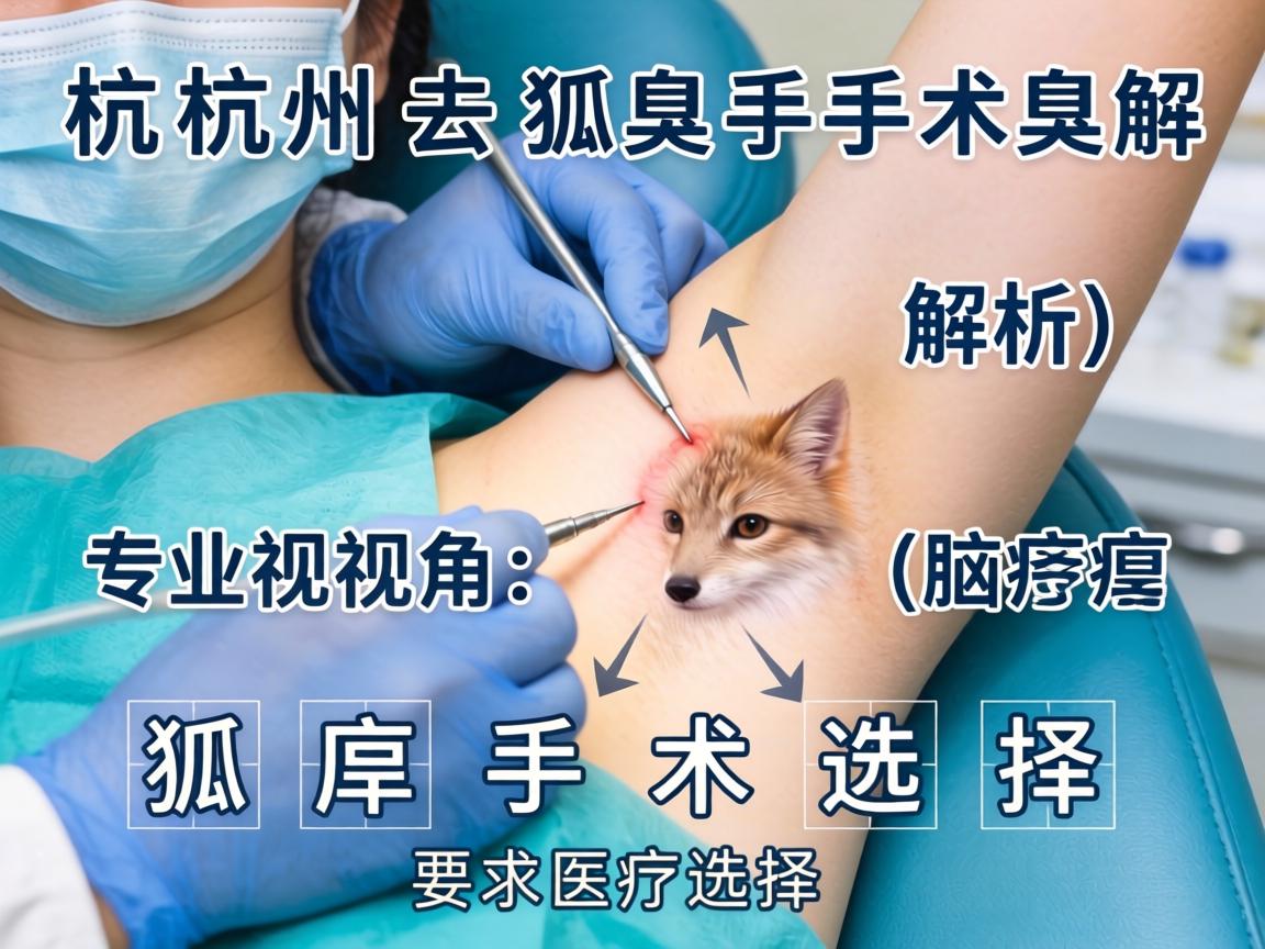 杭州去狐臭手术解析，专业视角下的狐臭手术选择
