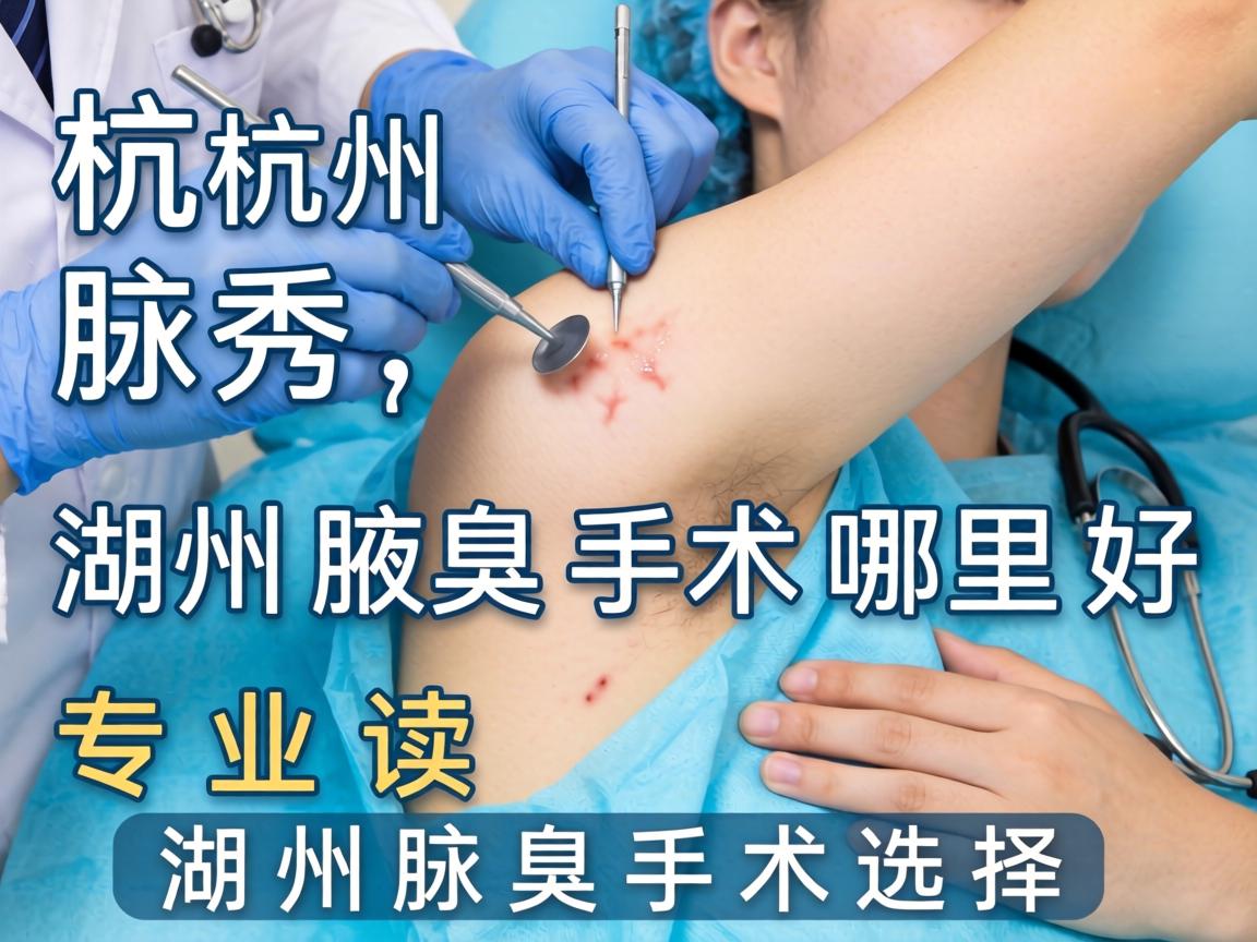 杭州腋秀解析，湖州腋臭手术哪里好，专业解读湖州腋臭手术选择