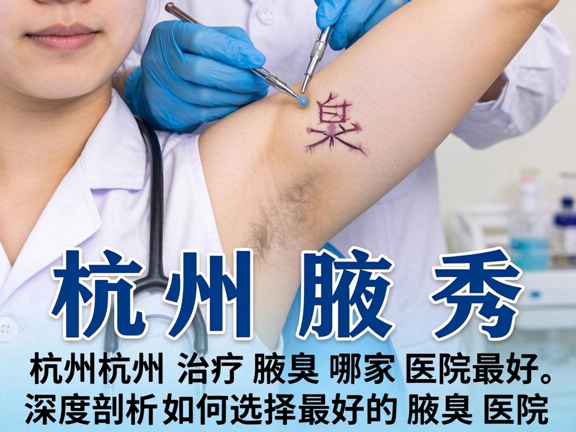 杭州腋秀解析，杭州治疗腋臭哪家医院最好，深度剖析如何选择最好的腋臭医院