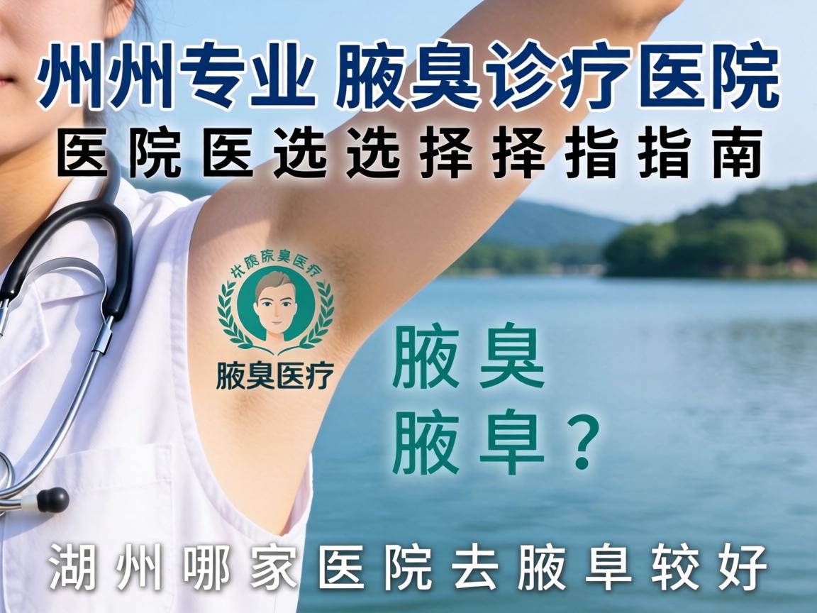 湖州专业腋臭诊疗医院选择指南，湖州哪家医院去腋臭较好？
