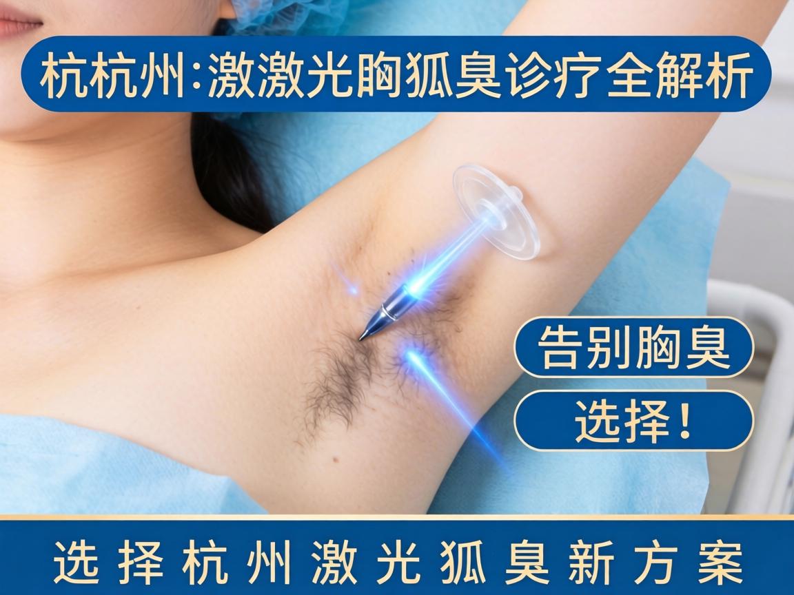 杭州激光狐臭诊疗全解析，告别腋臭，选择杭州激光狐臭新方案