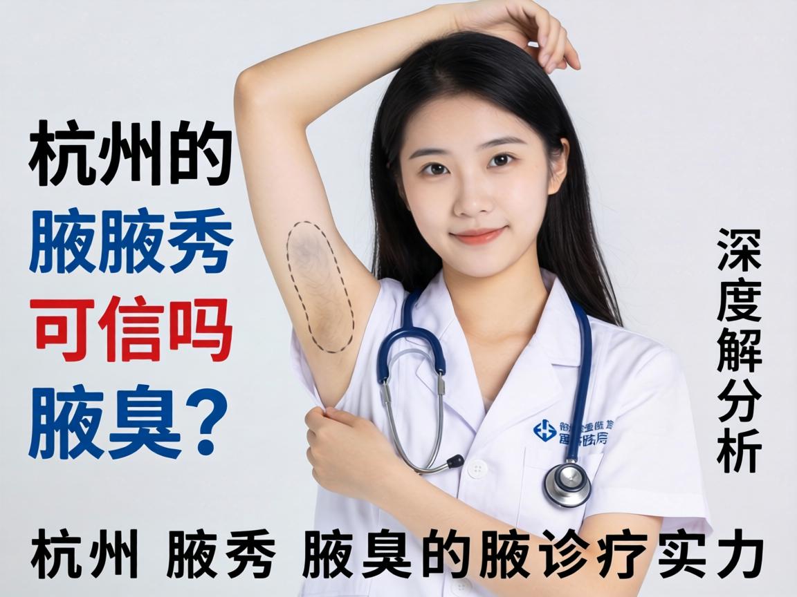 杭州腋秀腋臭可信吗？深度解析杭州腋秀的腋臭诊疗实力