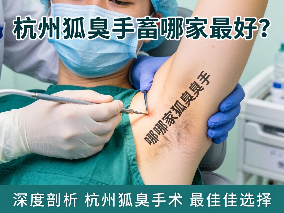 杭州狐臭手术哪家最好？深度剖析杭州狐臭手术最佳选择