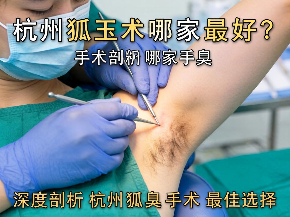 杭州狐臭手术哪家最好？深度剖析杭州狐臭手术最佳选择