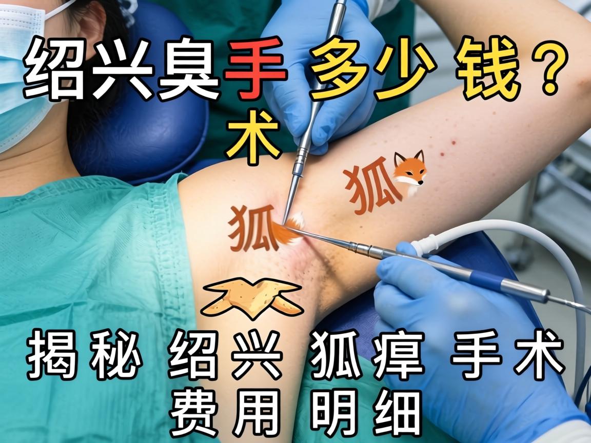绍兴狐臭手术多少钱？揭秘绍兴狐臭手术费用明细