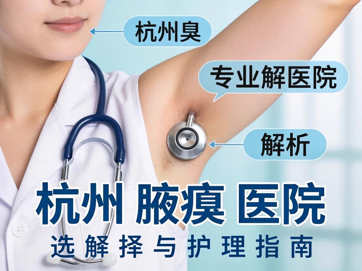 杭州腋臭医院专业解析，杭州腋臭医院的选择与护理指南