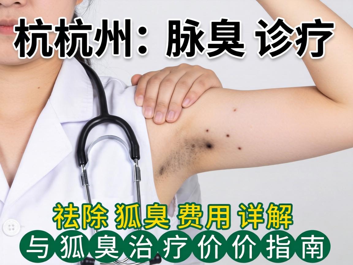 杭州腋臭诊疗，祛除狐臭费用详解与狐臭治疗价格指南