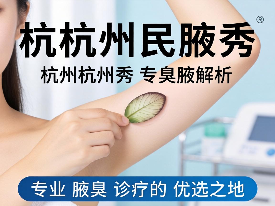 杭州腋秀解析，杭州专业腋臭诊疗的优选之地