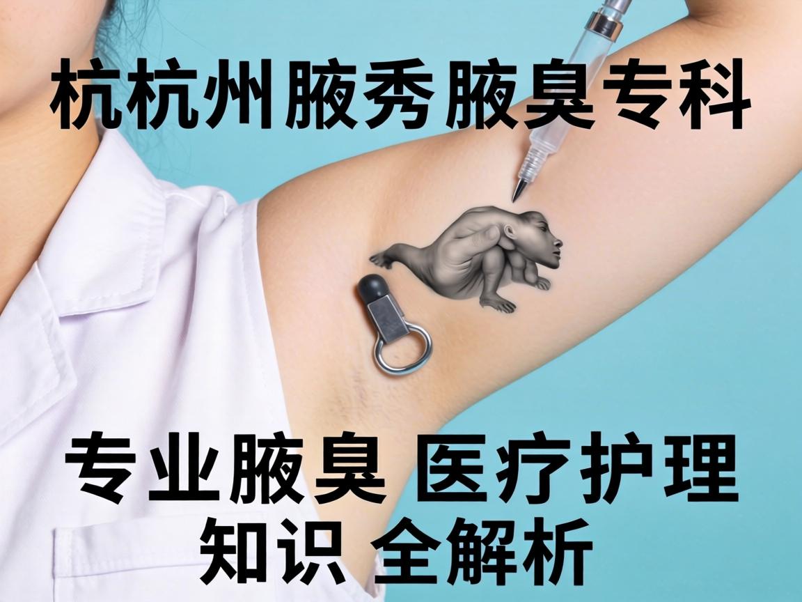 杭州腋秀腋臭专科，专业腋臭医疗护理知识全解析