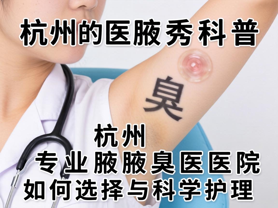 杭州腋秀科普，杭州专业腋臭医院如何选择与科学护理