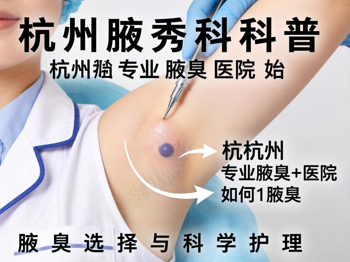 杭州腋秀科普，杭州专业腋臭医院如何选择与科学护理