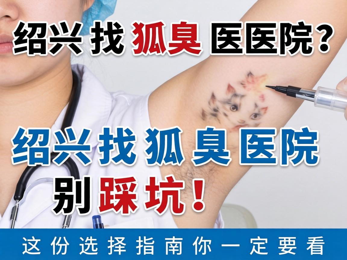 绍兴找狐臭医院？绍兴找狐臭医院别踩坑！这份选择指南你一定要看