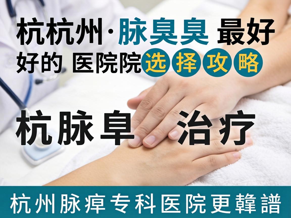 杭州腋臭最好的医院选择攻略，腋臭治疗，杭州腋臭专科医院更靠谱