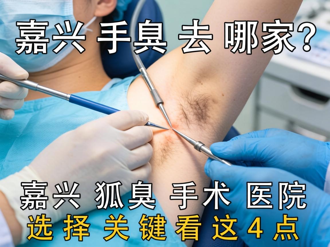 嘉兴狐臭手术去哪家？嘉兴狐臭手术医院选择关键看这4点