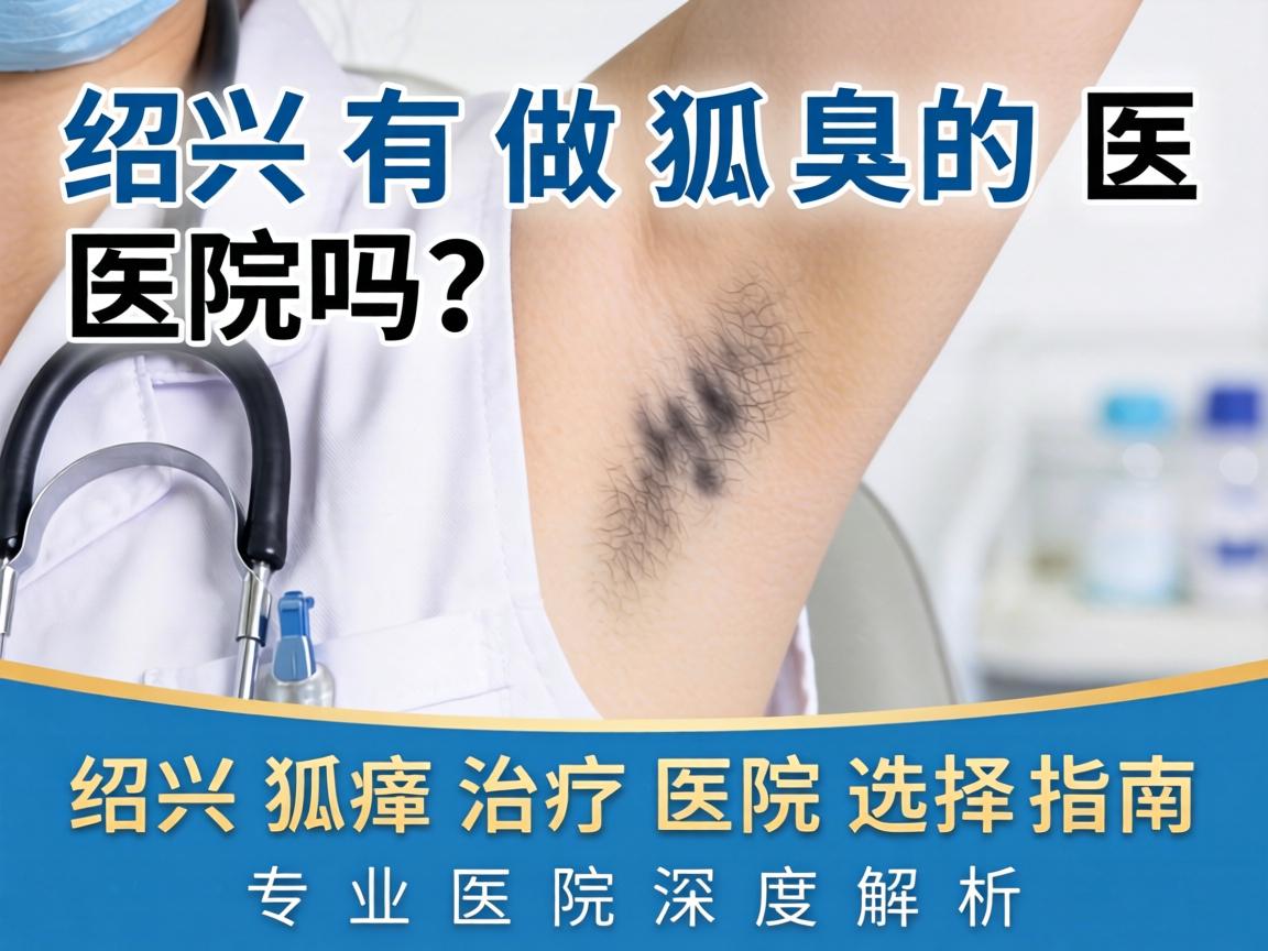 绍兴有做狐臭的医院吗？绍兴狐臭治疗医院选择指南，专业医院深度解析