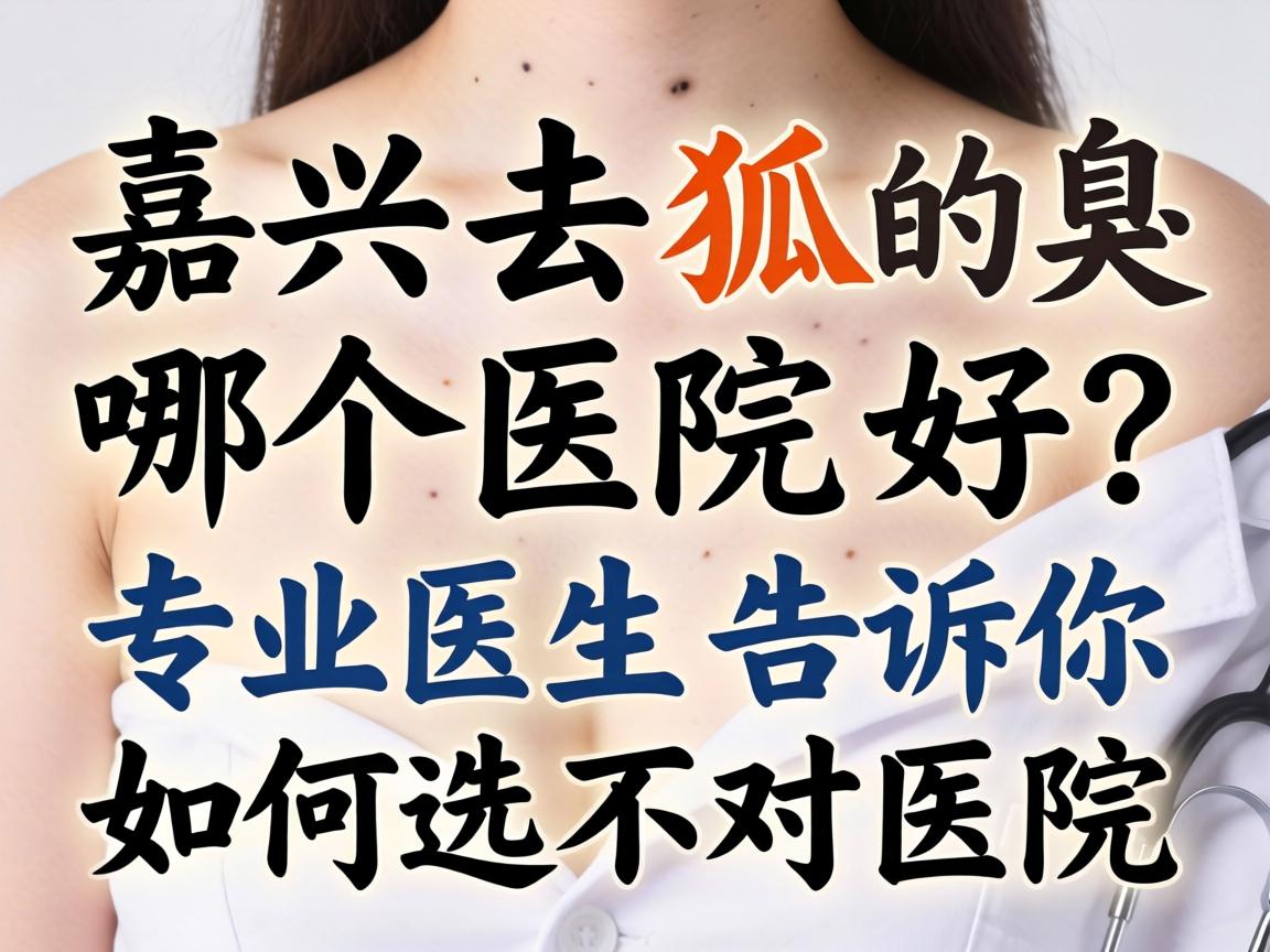 嘉兴去狐臭哪个医院好？专业医生告诉你如何选对医院