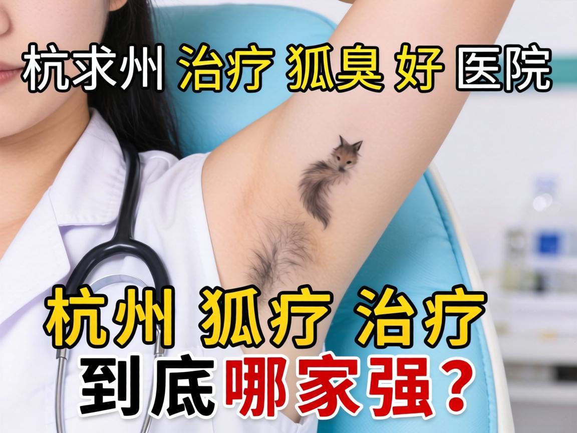 杭州治疗狐臭好医院，杭州狐臭治疗到底哪家强？