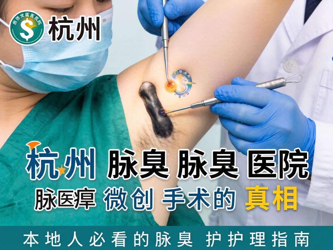 杭州腋臭腋臭医院，腋臭微创手术的真相，本地人必看的腋臭护理指南