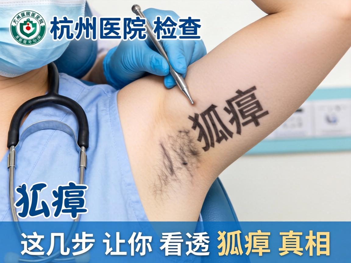 杭州医院检查狐臭，这几步让你看透狐臭真相