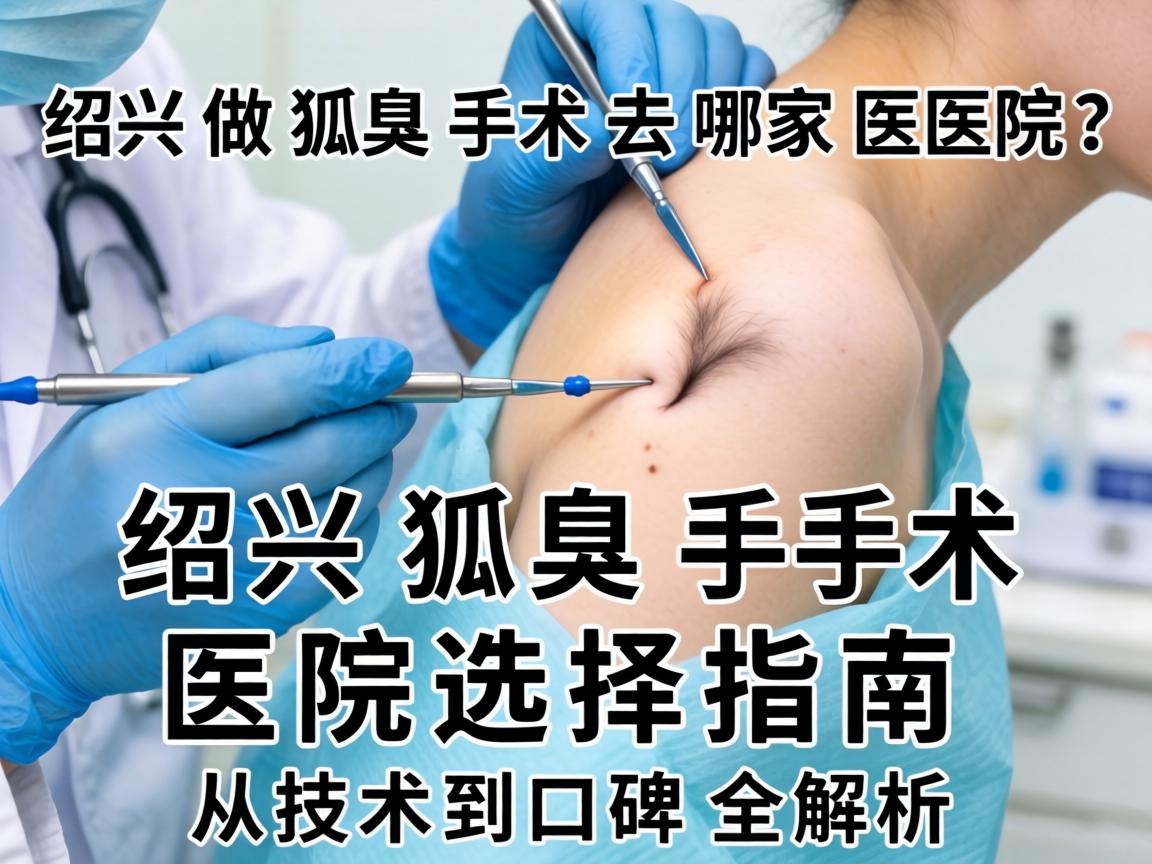 绍兴做狐臭手术去哪家医院？绍兴狐臭手术医院选择指南，从技术到口碑全解析